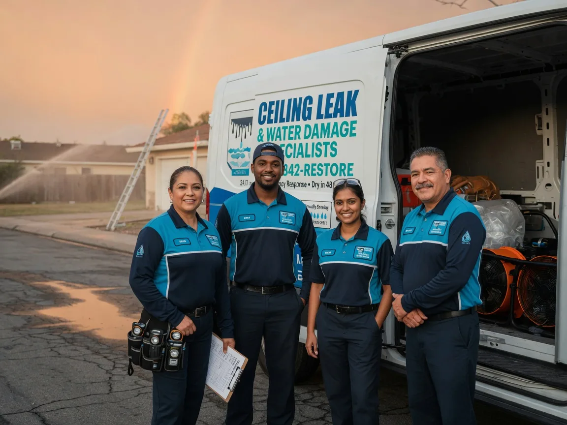 Ceiling Leak Cleanup company in Warner, SD
