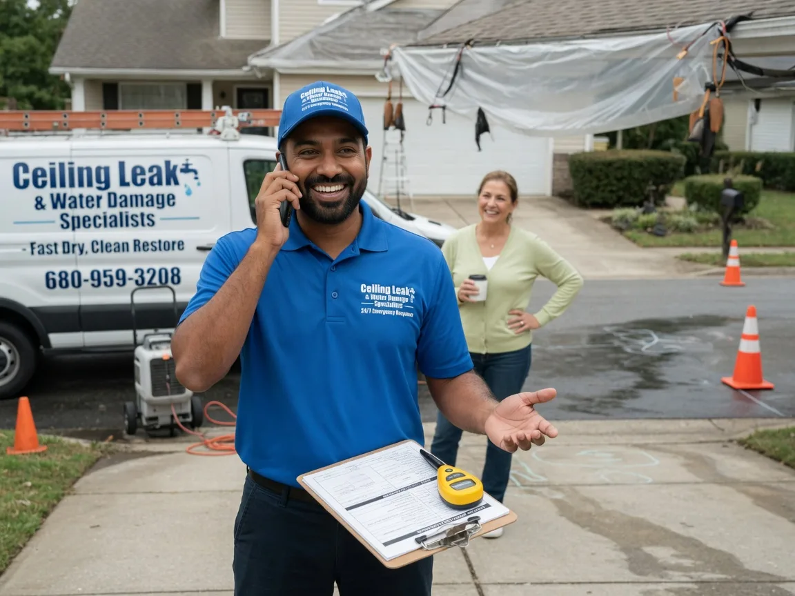 Ceiling Leak Cleanup Warner, SD FAQs